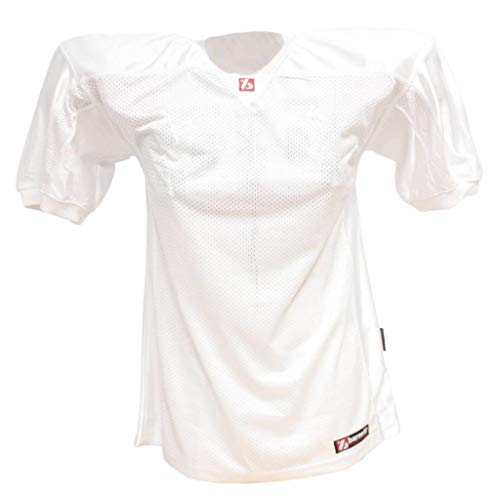 BARNETT FJ-2 - Camiseta de fútbol Americano (Talla L), Color Blanco