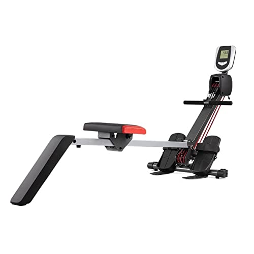 Image of Rowing Machines for Home Elastic Rope Rowing Machine Fat Burning Adjustable Resistance Rower Weight Loss Folding Fitness Equipment