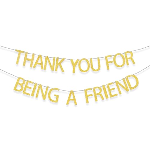 YzYbuaego Thank You Banner - Golden Girls, Friend, Thanks