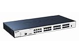 2 x 10 Gbit/s CX4 Stack Port D-Link DGS-3120-24SC/SI Managed Switch (24-Port Gigabit L2 Stackable)