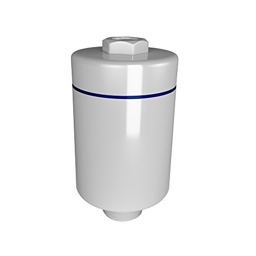 Life Ionizer Replacement Shower Filter - Removes 99% of Chlorine, Toxins, Contaminants Using Activated Carbon Fiber (3 Pack Polymer Cotton Filters)