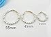 Pearl Hoop Earrings for Women Fashion Dangle Hypoallergenic Layer Earrings Drop Dangle Earrings Gifts for Women (35mm hoop)