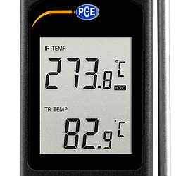 PCE Instruments Termómetro digital para alimentos con sonda de penetración e infrarrojo PCE-IR 80