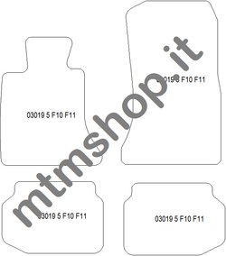 MTM Tappetini per BMW Serie 5 (F11) Touring