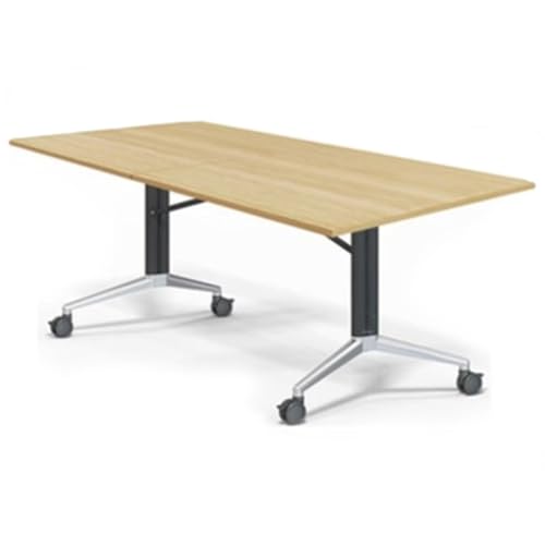 Mesa de Conferencias, Mesa de Reuniones Rectangular, Mesa de Seminarios para Oficina Comedor Sala de Recepcion, Mesa de Madera Aplique Escritorio Ejecutivo