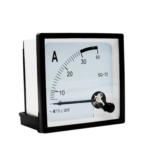Ampèremètre analogique carré AC 20A SQ72-A pour mesure de courant