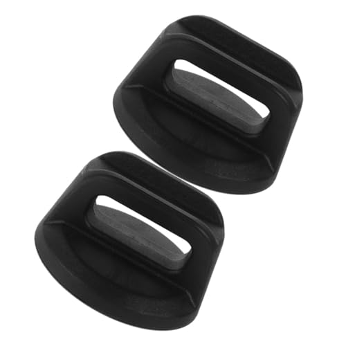 TOYANDONA 2 piezas Pomo para Tapa de Olla Resistente al Desgaste Ergonómico y Mango Compacto de Baquelita para Cocina Recambio Negro Antideslizante para Tapas de Cacerola