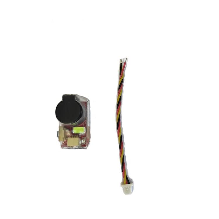 akcesoria do dronów Super głośny 5 V Buzzer Tracker Ponad 100dB Wbudowana bateria LED Samozasilanie dla FPV Racing Micro Dalekiego zasięgu LR4 Drone (Color : 1PC)