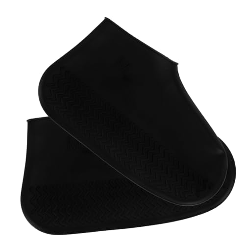 Fundas impermeables para calzado para hombre, fundas antideslizantes reforzadas para botas, cubrebotas para condiciones lluviosas, protector de calzado para actividades al aire libre miniatura 1