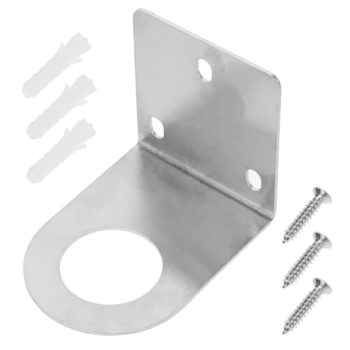 OUNONA Faucet Fixing Bracket - Stainless Steel Wall Mount Bracket for Cold and Hot Water Purifiers Easy Installation Without Drilling Supports Water Filter Systems