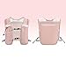 rockible Running Vest for Women Men Lightweight Waterproof Phone Pockets Backpack for Jogging Trail Riding Hiking, Pink