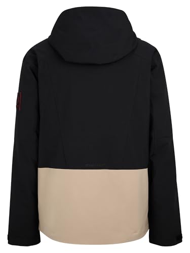 Veste de ski Ziener Tobin-Z haut de gamme imperméable couleur sable