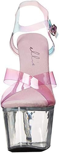 Ellie Shoes Women's Platform Sandal Heeled, Multi, 10 | Image 1