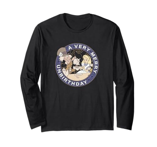 T-shirt long Disney Alice in Wonderland Mad Hatter imprimé coton