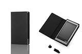 Flip Full Protective PU Leather Case Cover for Sony Walkman NW A50 A55 A56 A57 (Black)