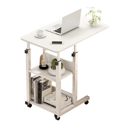MAGIC SELECT. Mesa de Oficina para Ordenador. Mesa de Tablón de Aglomerado y Melamina de Madera y Acero para Hogar. Mesa Escritorio para PC (80x40x85cm)