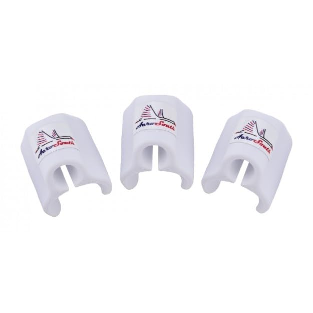 SERO Innovation Sunfish Mainsheet Hanger Clips, Set of 3, (White)