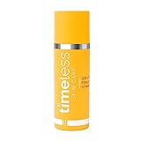 Timeless Skin Care 20% Vitamin C + E Ferulic Acid Serum - 4 oz - Lightweight, Non-Greasy Formula - Use Daily to Brighten, Restore & Correct Skin - Recommended for All Skin Types