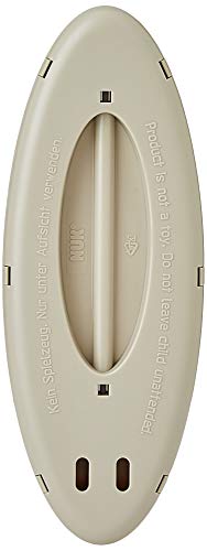 NUK Badethermometer für sicheres Baden, natürliche Messflüssigkeit aus Rapsöl, Made in Germany, 1 Stück, grau – Bild 4
