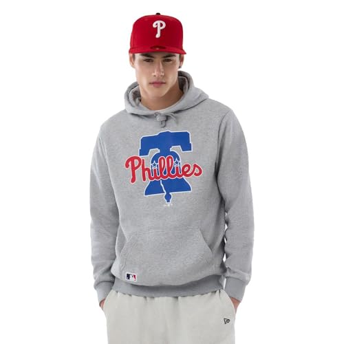 Sweatshirt à capuche New Era Nos MLB homme sweat gris sport casual chaud