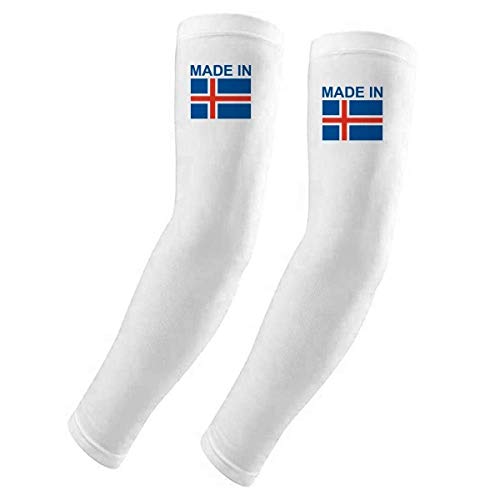 Guante protector solar para brazos DIYthinker de Islandia con protección UV elástica