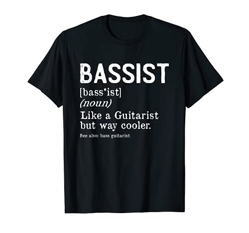 Bajista Como Un Guitarrista Pero Way Cooler Bass Motive Camiseta