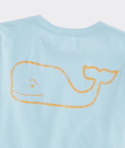 Image of vineyard vines Girls' Vintage Whale Short-Sleeve Pocket Tee
