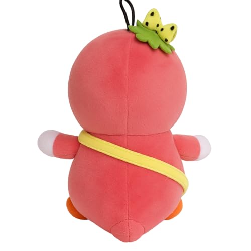 Image of KIDSSTORE Pink Penguin Plush Toy for Kids Cute Soft Stuffed Animal Doll with Bow Tie & Crossbody Bag Plushie for Girls Boys Toddlers Collectible Toy(30cm)