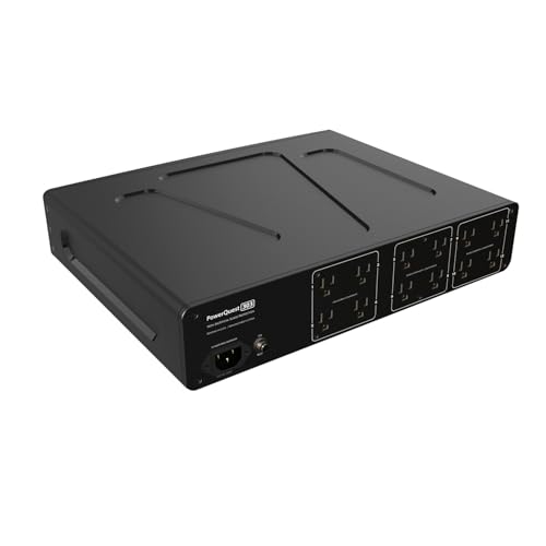 AudioQuest PowerQuest 303 12-Outlet Power Conditioner with Non-Sacrificial Surge Protection (North America)