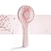 Edvision Portable Mini Fan - Powerful Personal Handheld Fan with 3 Speeds, Cute and Small, USB Rechargeable for Travel/Lash/Makeup/Outdoor/Home, Pink