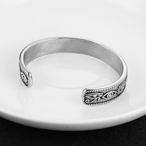 Pulsera brazalete HZMAN para hombre en acero inoxidable miniatura 5