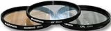 AGFA 3-Piece Professional Filter Kit 55mm - Ultraviolet (UV) + Circular Polarizor (CPL) + Warming Intensifier APFTK55