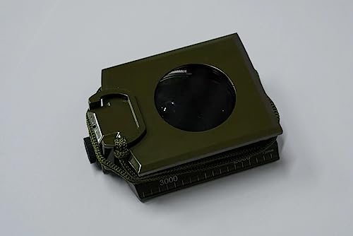 Brújula multifuncional de metal duradera con regla, nivel de burbuja e inclinómetro - perfecta para senderismo, camping y supervivencia en condiciones adversas miniatura 7