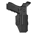 Level 3 Duty Holster for Glock 19 Glock 17 Gen 1 2 3 4 5, Glock 23 22 32 Gen 1 2 3 4, Glock 45 44 19X, Law Enforcement Duty Belt Holster, Adjustable Retention/Cant Gun Holster - Right Handed
