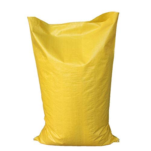 HIMAJI Empty HDPE Bag, Bora, Bori, Kt-ta for Packing of Products, Also Available in (Yellow, 27x45), Set of 8 Pieces