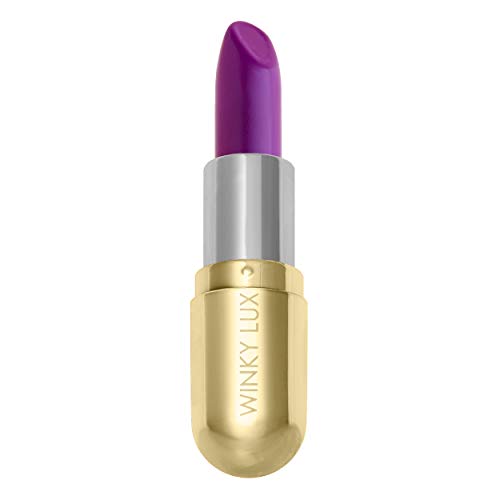 Winky Lux Matte Lip Velour, 24-Hour Long Lasting Lipstick, Hydrating with Castor Seed Oil and Vanilla for Everyday Wear. 0.14 Oz, Royal
