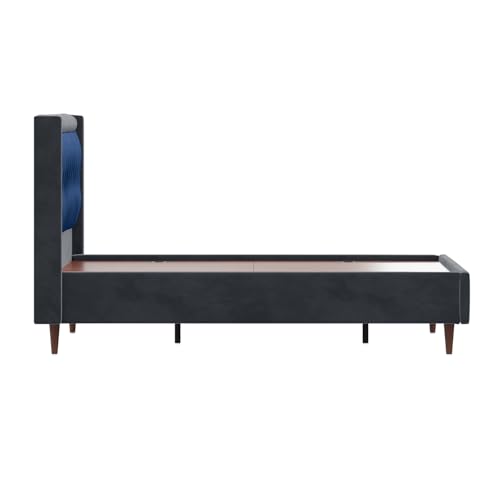 Image of Wakefit Asterion Queen Size Non Storage Upholstered Bed