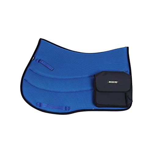 Chabraque Trekking anti-frottement Bleu Roi pour le confort du cheval