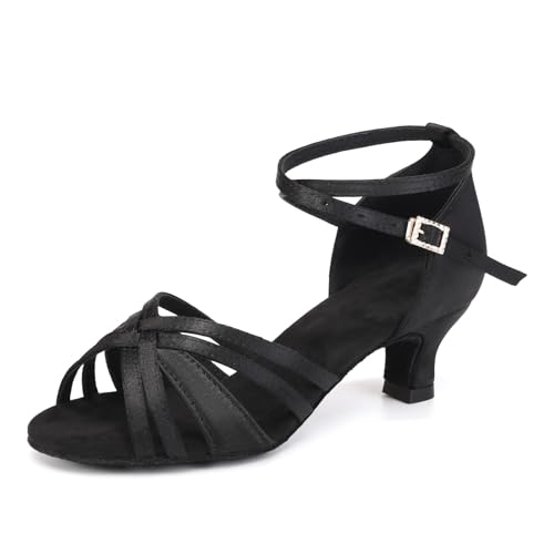 YCALCP Zapatos de Baile Latino Mujer Tacon 5 cm...