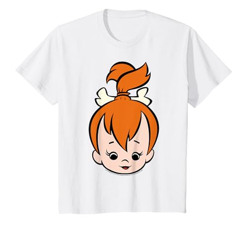 Kids The Flintstones Pebbles Big Face T-Shirt