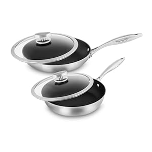 Scanpan CX+ Bratpfannen-Set mit Deckel