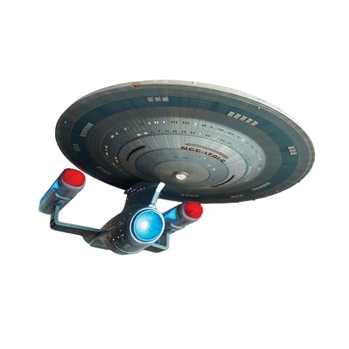 AMT AMT1332M/12 1:1400 Star Trek USS Enterprise NCC 1701 C Kit de modélisme, multicolore