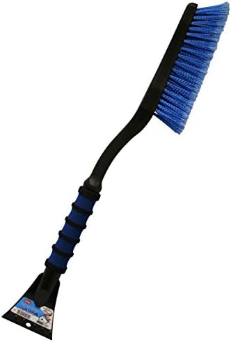 Mallory 533 SnoWisp Deluxe 26" Snow Brush with Integrated Ice Scraper and Foam Grip (Colors may vary)