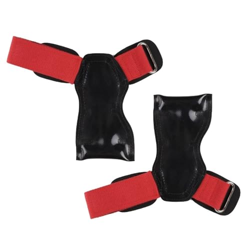 FSJMTQTS Guantes de Gimnasio Protectores de Palma Ajustables for Levantamiento de Pesas y Fitness para Crossfit, Ejercicio(Colour 5,15cm)