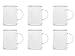 Produktbild H+H 9033 Set Tassen Mug, Borosilikatglas, 6 Einheiten