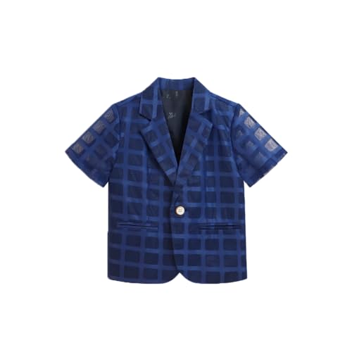 Costume pour garçon pour occasion formelle chic à revers cranté