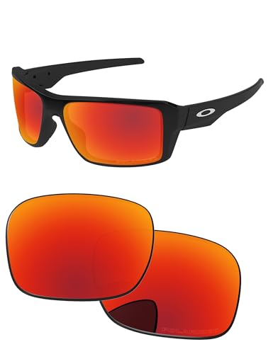 Image of Replacement Lenses for Oakley Double Edge OO9380 66mm Sunglass - Precision Fit, UV Block & Impact Resistant