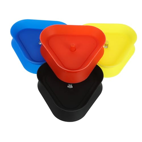 BCOATH Hands- Playing Card Holder Triangle Shape Card Stand Poker Stands Poker Game Accessories