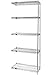 Quantum AD74-2154S Wire Shelving Add-On Kit, 54