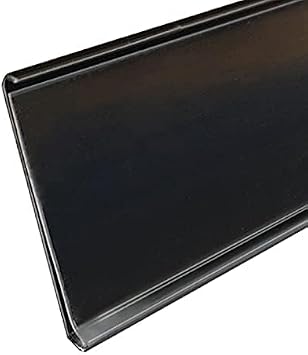 Gondola Shelf Label Strips 48" Snap-in 1.25H Price Tag Holders,